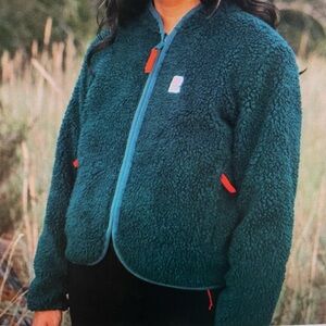 Topo Designs Women’s Sherpa Jacket — reversible